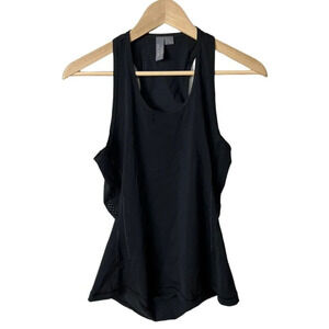 Sweaty Betty Black Open Back Racerback Tank Size 8-10 Medium Breathable Women’s